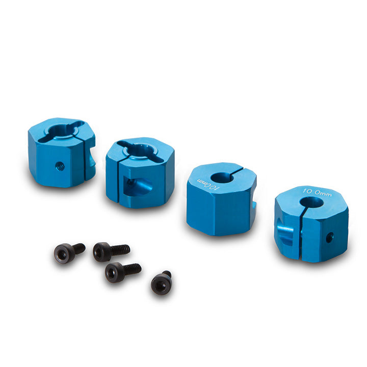 GMade Clamp Type Aluminum 12mm Wheel Hub (4) (10mm Thick)