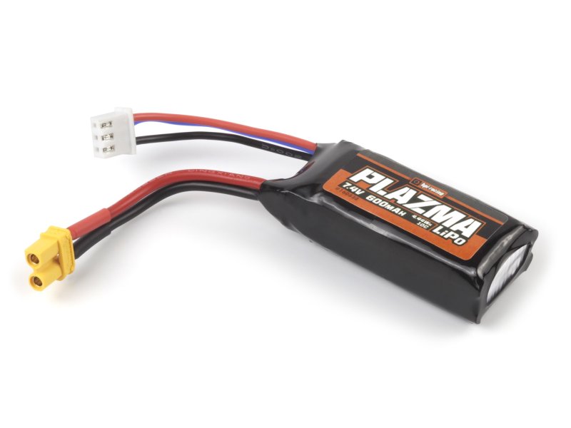 HPI Plazma 7.4V 600mAh 10C LiPo Battery Pack for Venture18