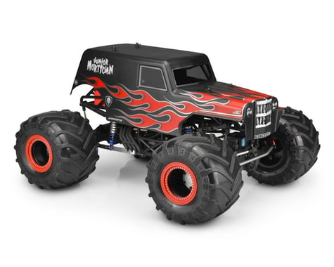 JConcepts Junior Mortician Monster Truck Body (Clear) (12.5