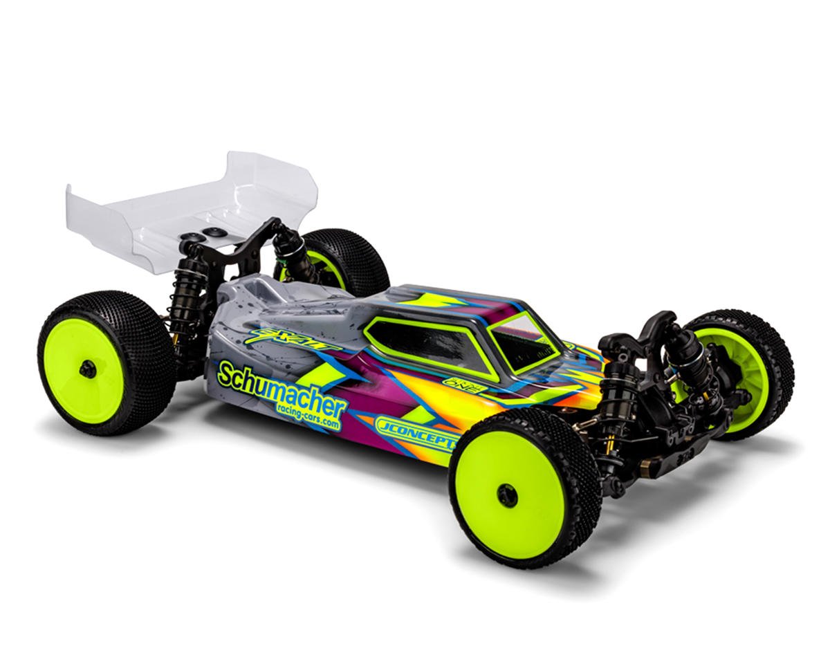JConcepts Schumacher Cat PB "S15" 1/10 Buggy Body (Clear) w/Two Wings