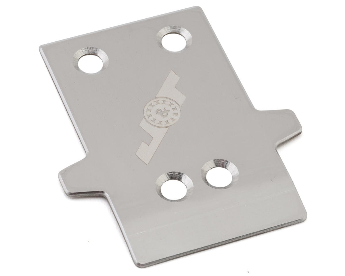 J&T Bearing Co. Tekno NB48 2.1 Stainless Front Skid Plate