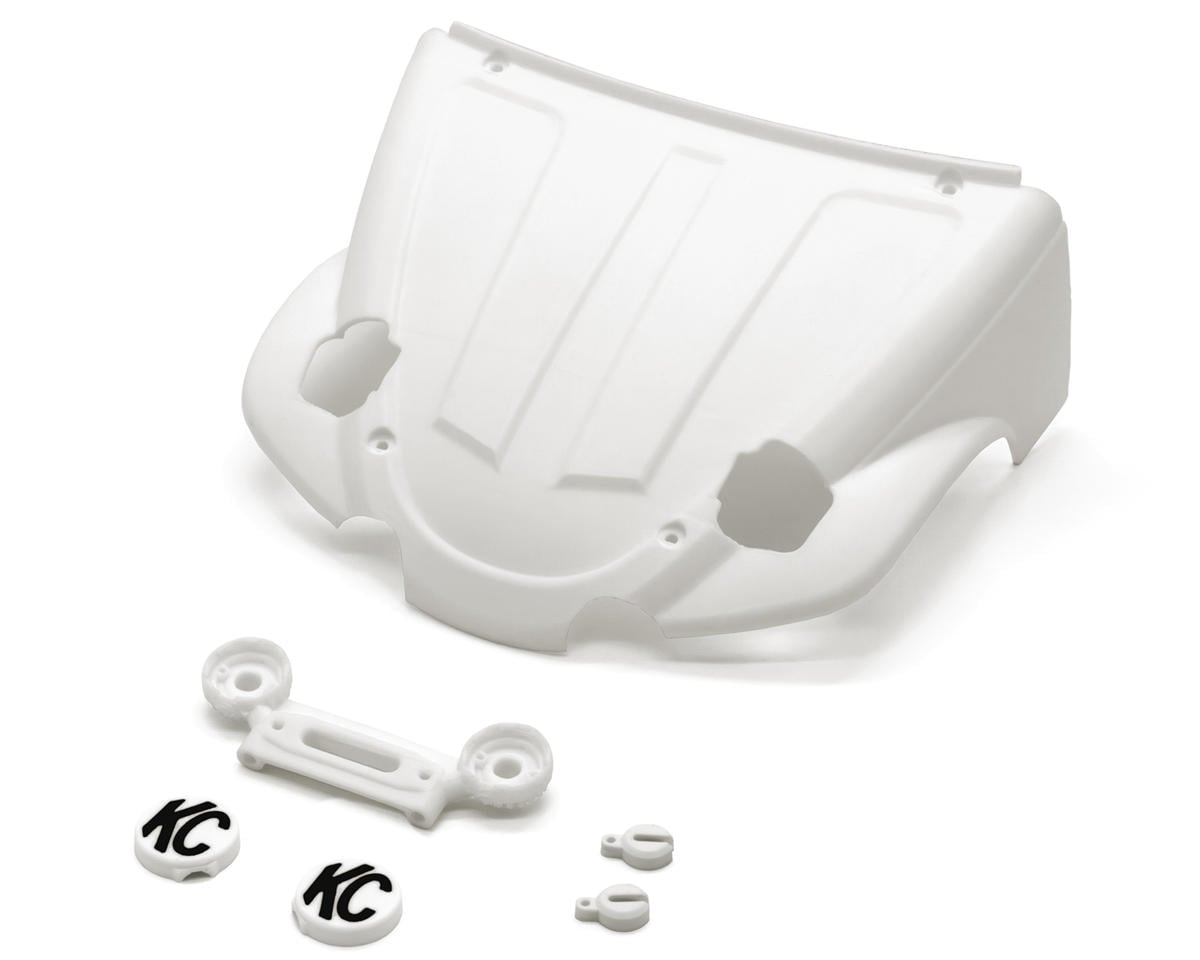 Knight Customs Vanquish H10 Optic Terra Bug Hood B (Unpainted) (Notched) w/Lightbar Fairlead & Light Covers