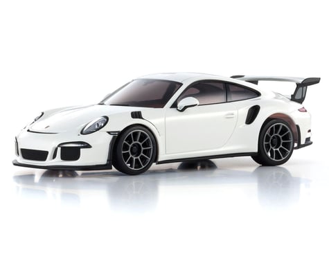 Kyosho MR-04 RWD Mini-Z Readyset w/Porsche 911 GT3 RS Body (White) w/KT-531P 2.4GHz Radio