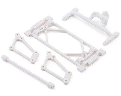 Losi 22S Sprint Front Wing Mount Set (White)