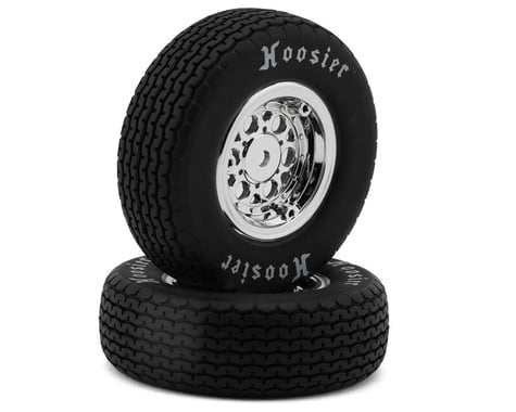 Losi 22S Sprint Front Pre-Mounted Hoosier Tires (Chrome) (2) (Hard)