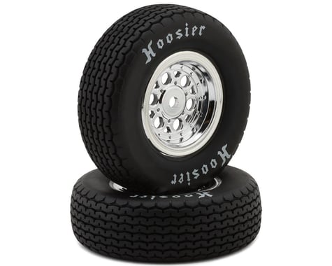 Losi 22S Sprint Front Pre-Mounted Hoosier Tires (Chrome) (2) (Soft)