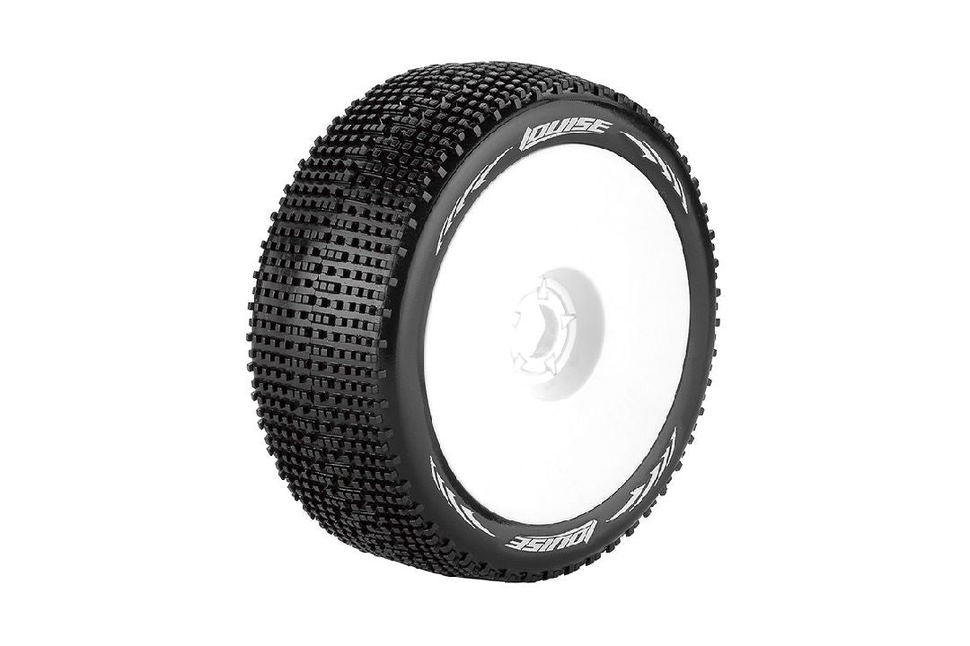 Louise R/C B-Groove 1/8 Buggy on White Wheels (2) – Xtreme RC & Raceways