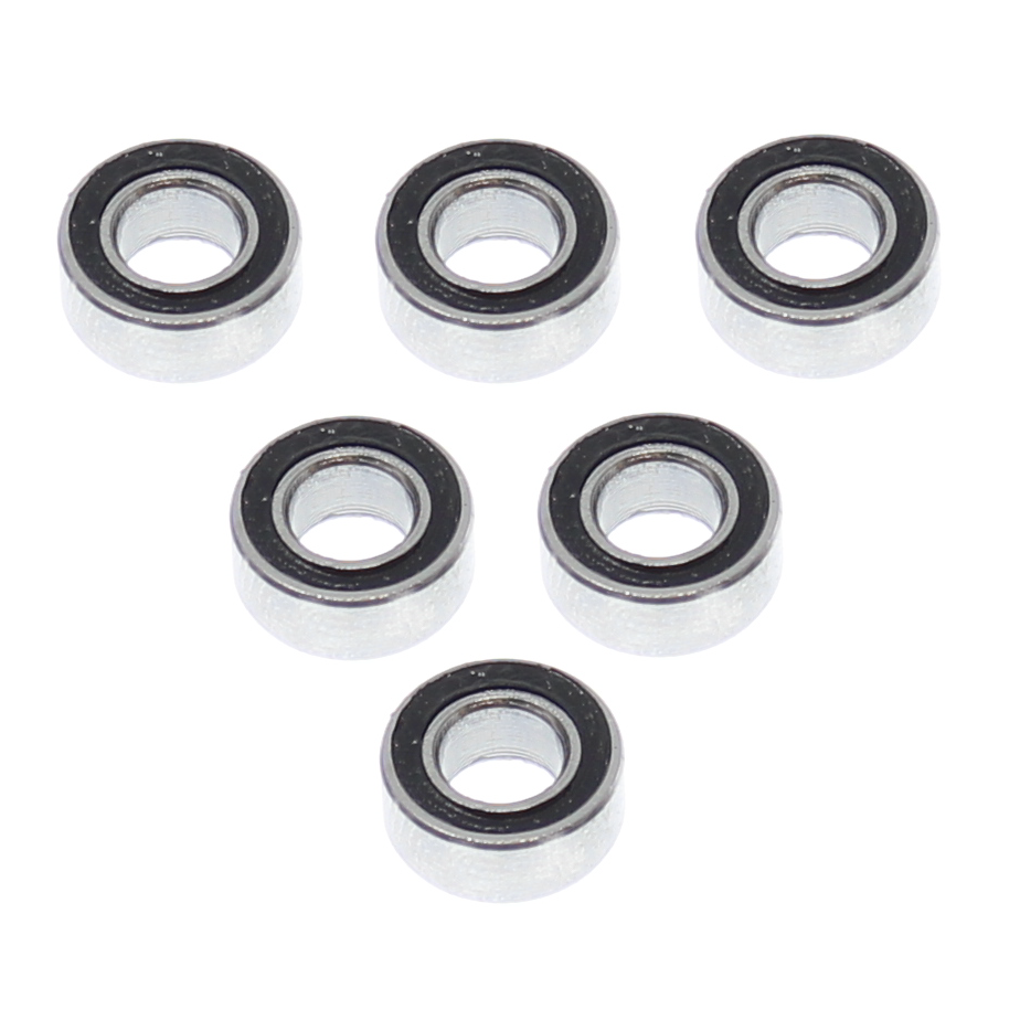 Redcat 5x10x4mm Rubber Sealed Ball Bearings (6pcs)