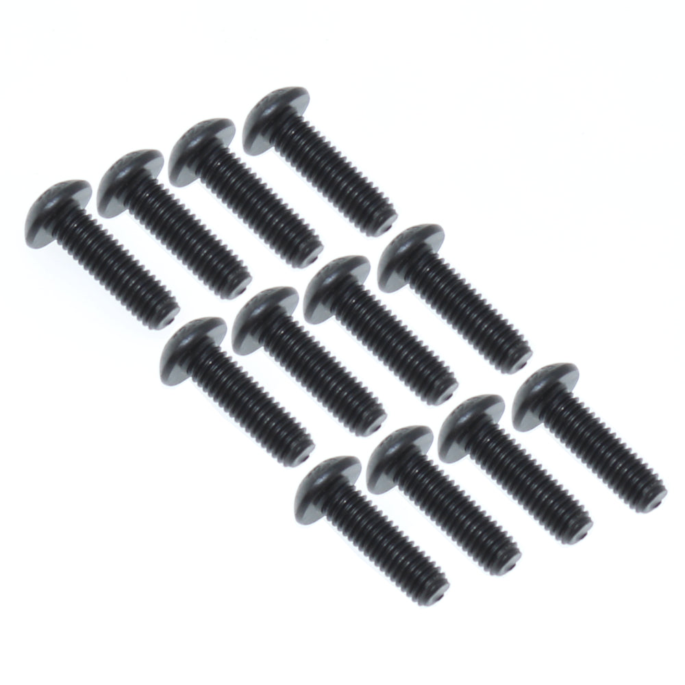 Redcat 5x16mm Button Head Machine Thread Screws (12pcs)