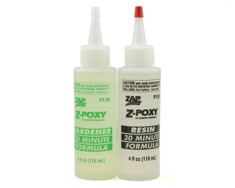Pacer Technology Zap Z-Poxy 30-Minute 2-Part Epoxy (8oz)