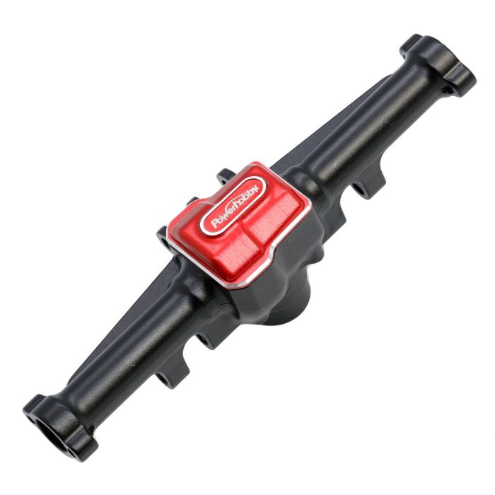 Powerhobby Aluminum Rear Axle Housing Black Traxxas TRX-4M
