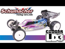 Load and play video in Gallery viewer, Schumacher Cougar LD3M 1/10 2WD Buggy Kit (Mod Spec)
