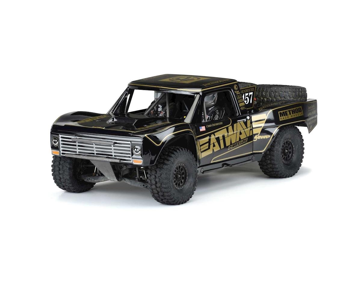 Pro-Line 1967 Ford F-100 Heatwave Edition Pre-Painted & Pre-Cut Body for Traxxas UDR (Black)