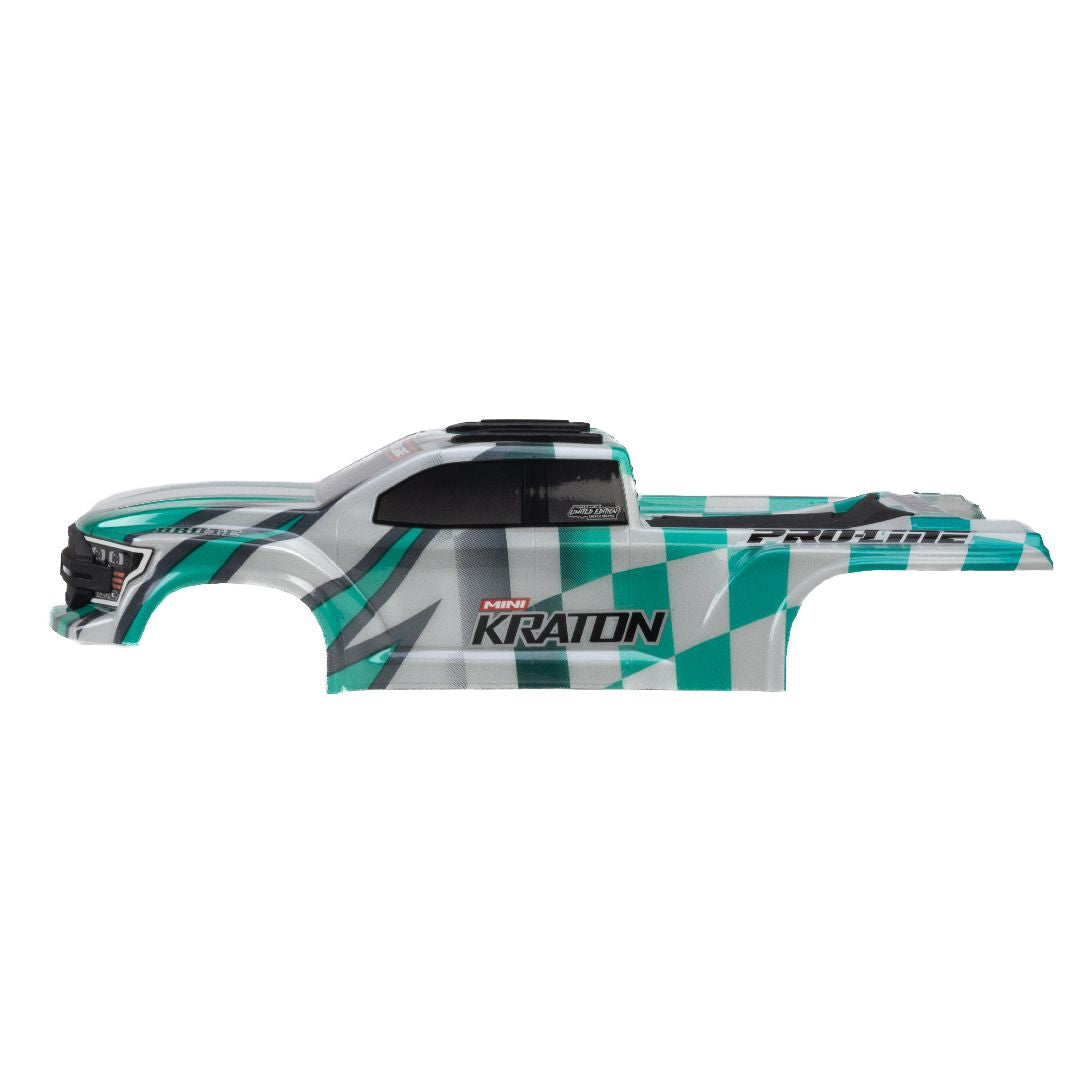 Pro-Line Arrma Mini Kraton Brute 1/16 Pre-Cut & Pre-Painted Body w/Clipless Mounting (Limited Edition) (Checkmate)