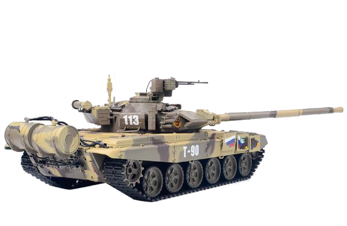 Heng Long 3938-1 2.4GHz Russian T-90 1/16 scale 2.4GHz RC Main Battle Tank