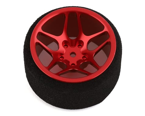 R-Design Sanwa M17/MT-44 Ultrawide 10 Spoke Transmitter Steering Wheel (Red)