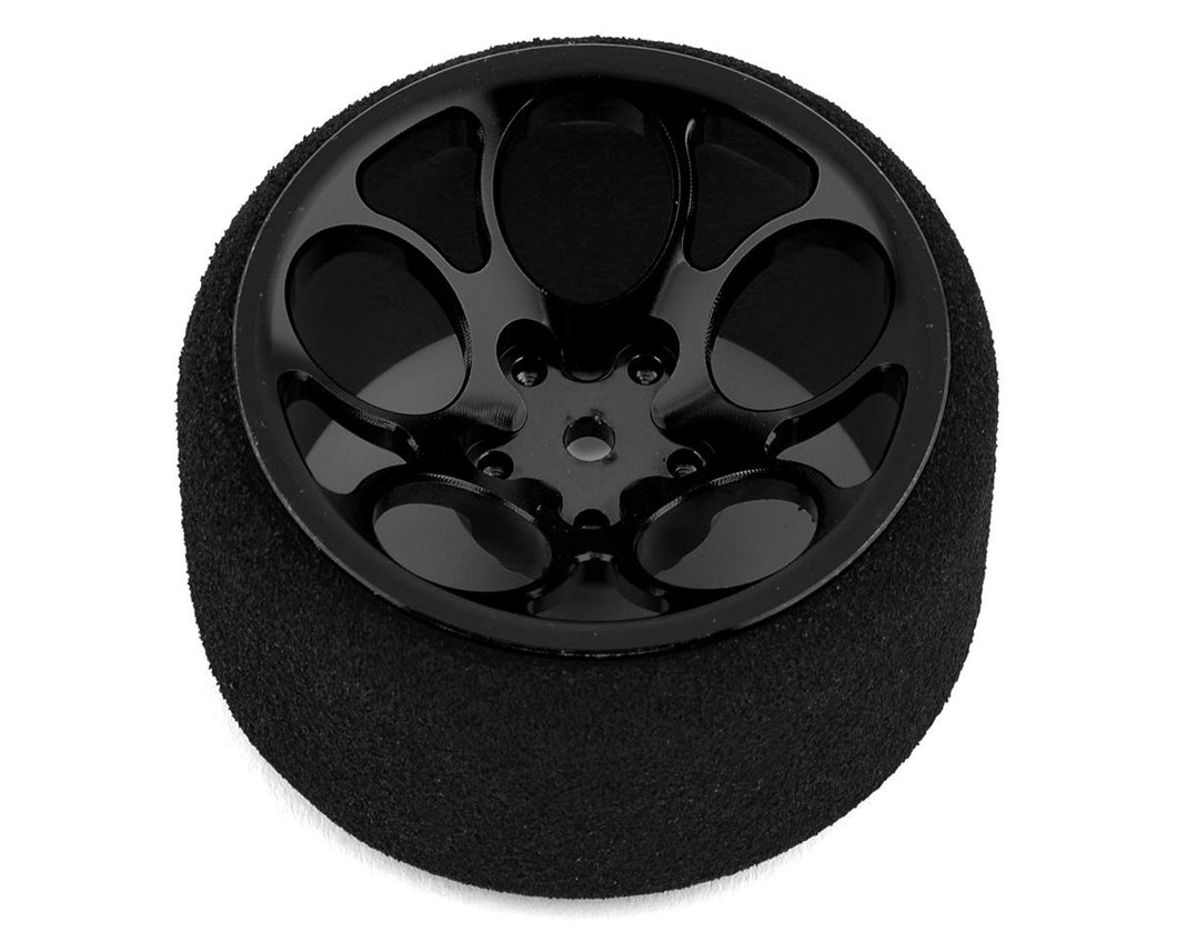 R-Design Sanwa M17/MT-44 Ultrawide 5 Hole Transmitter Steering Wheel (Black)