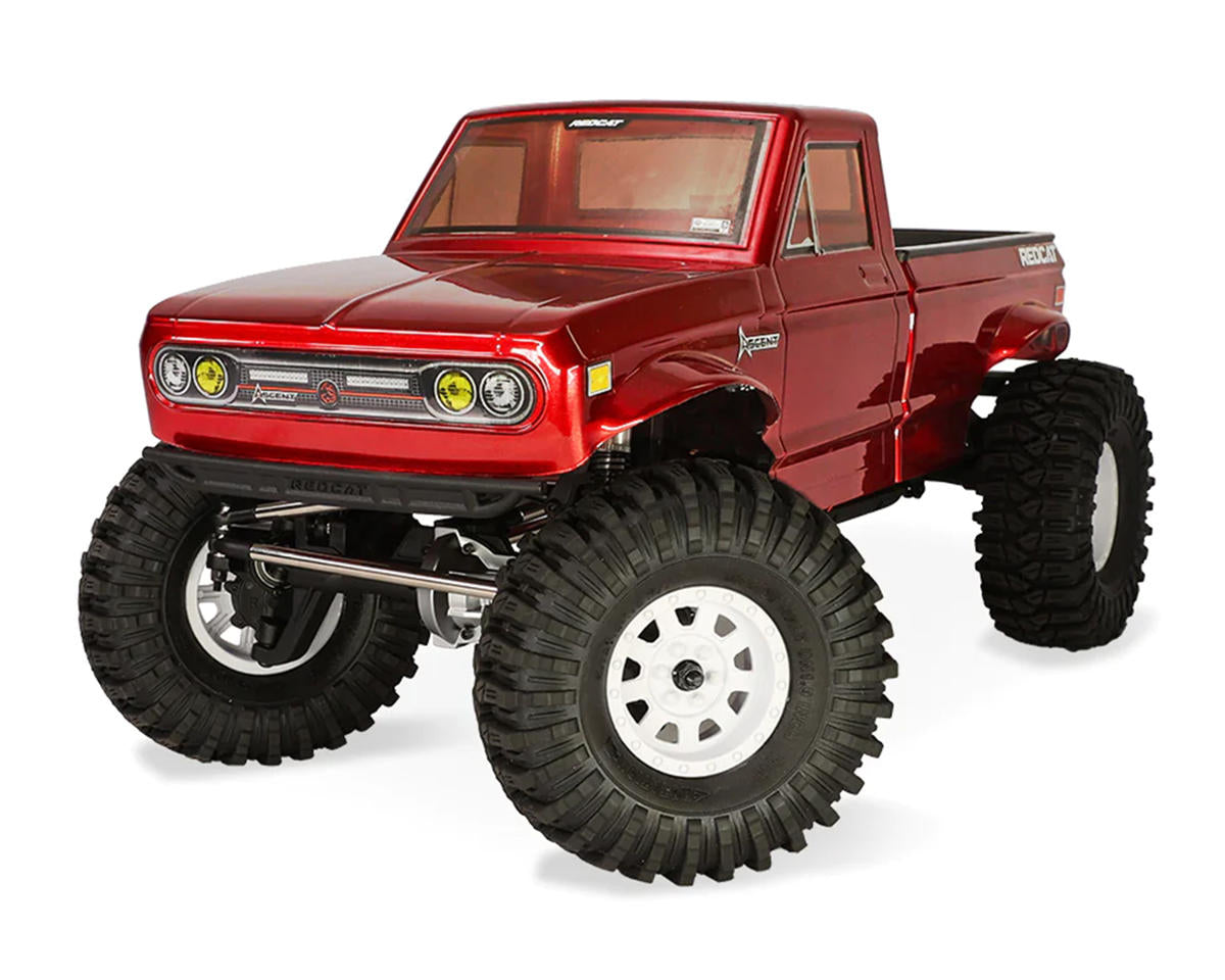 Redcat Ascent LCG RTR Scale 1/10 4x4 RTR Rock Crawler (Red) w/2.4GHz R