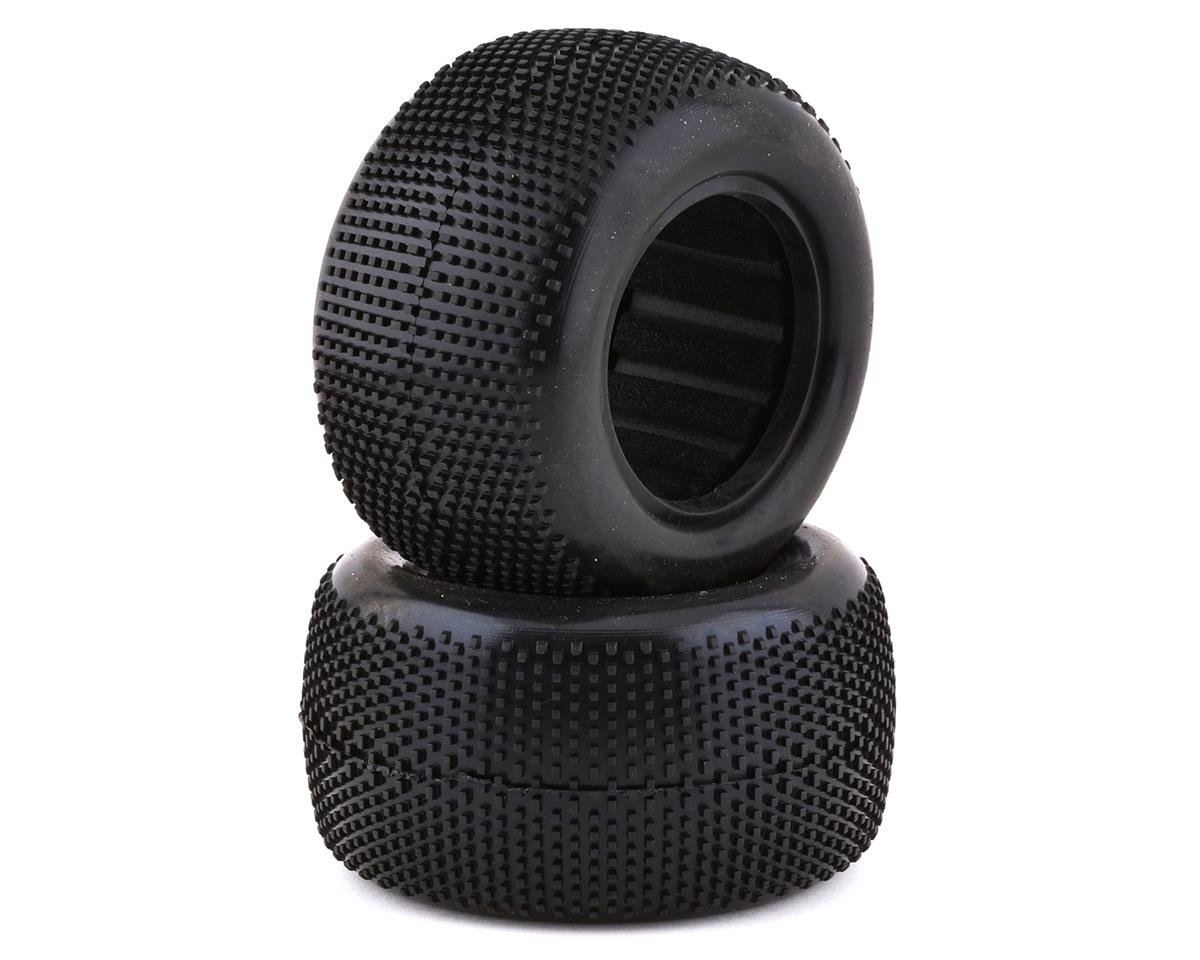 Raw Speed RC SuperMini 2.2" 1/10 Stadium Truck Tires (2) (Soft - Long Wear)