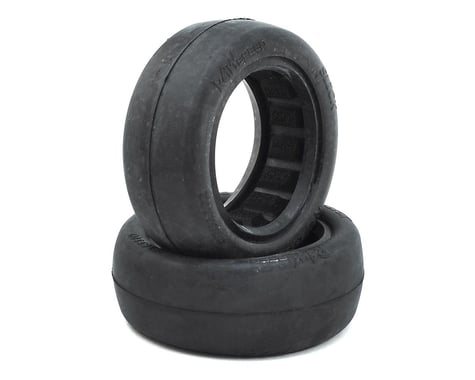 Raw Speed RC Slick 2.2" 1/10 2WD Front Buggy Tires (2) (Soft - Long Wear) w/Foam Inserts