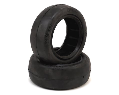 Raw Speed RC Slick 2.2" 1/10 2WD Front Buggy Tires (2) (Super Soft) w/Foam Inserts