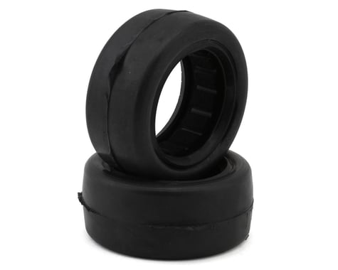 Raw Speed RC Slick 2.2" 1/10 2WD/4WD Front Buggy Tires (2) (Soft - Long Wear) w/Foam Inserts