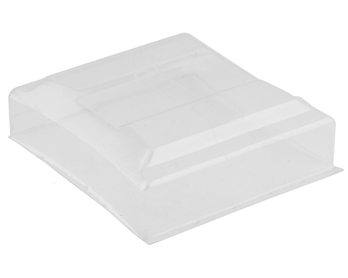 Raw Speed RC 1/10 Scale Buggy Rear Wing (Clear) (6")