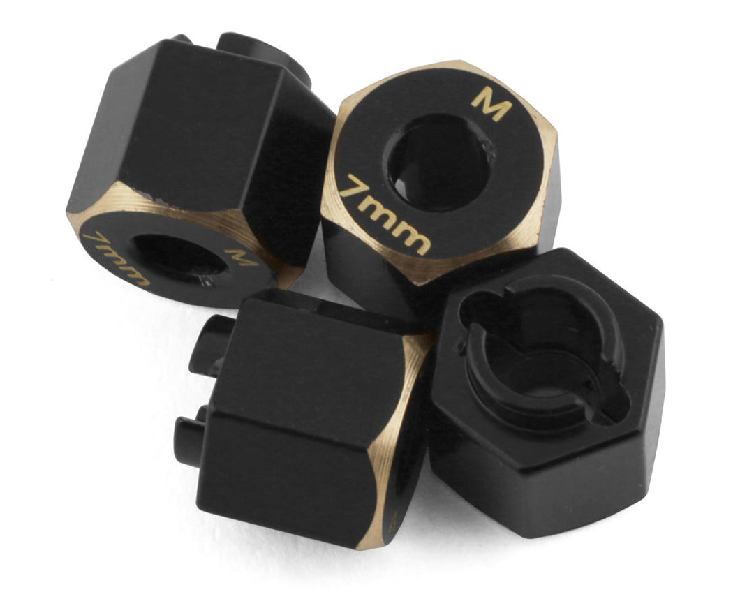 Samix TRX-4M Brass Hex Adapter (7mm) (1.5g)