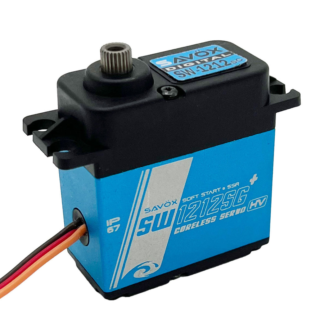 Savox Waterproof, High Torque, High Voltage Coreless Digital Servo, 0.14 sec / 638oz @ 7.4V