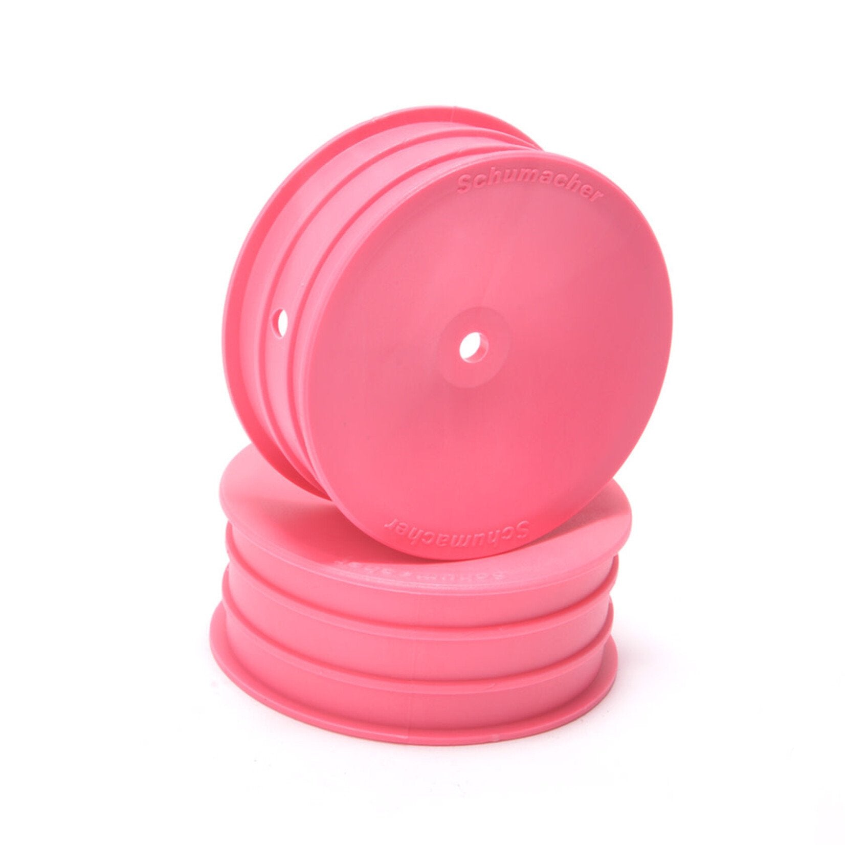 Schumacher Wheel; Hex Front - Pink - 2WD - pr