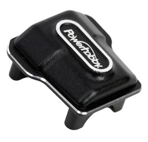 Powerhobby Aluminum Front / Rear Axle Diff Cover, for Traxxas TRX-4M, Black