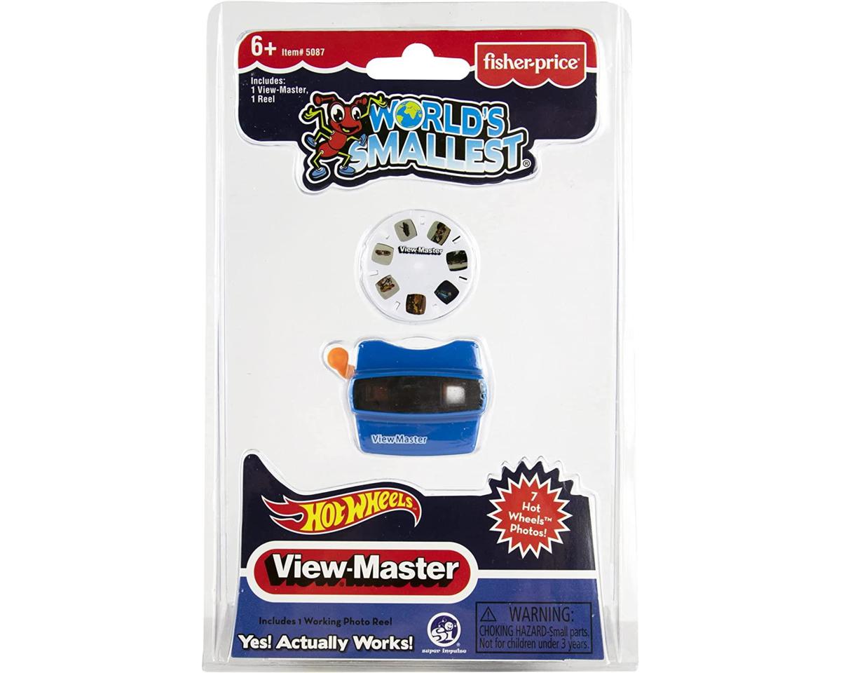 Super Impulse World's Smallest Fisher Price View Master Hot Wheel