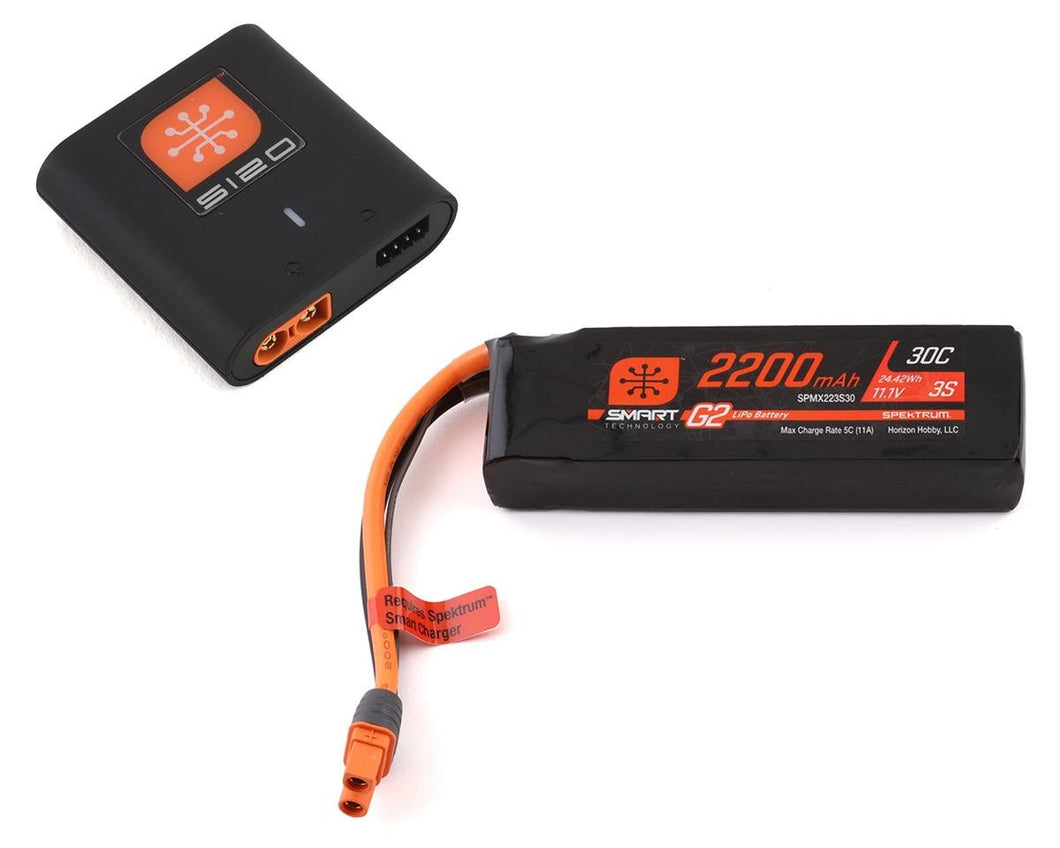 Spektrum RC Smart G2 Powerstage Air Bundle w/3S Smart LiPo Battery (2200mAh)