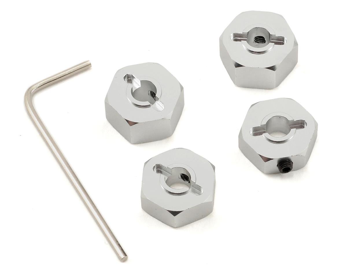 ST Racing Concepts 14mm Aluminum Wheel Hex for Traxxas Stampede (Silver) (4)