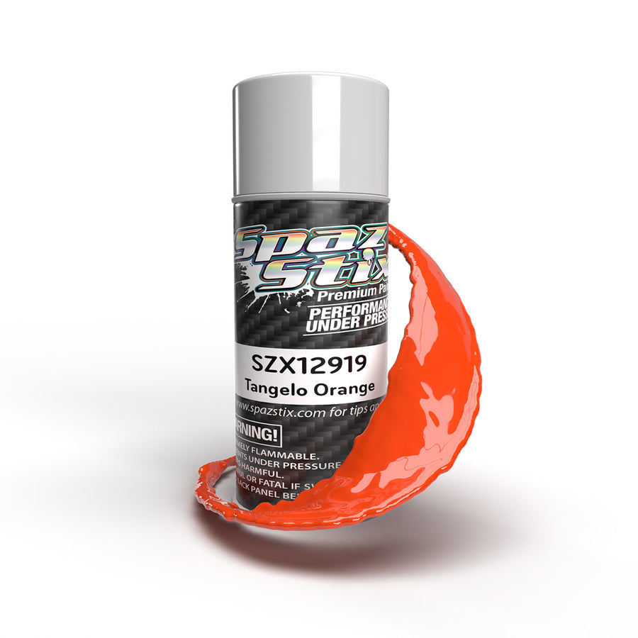 Spaz Stix Inferno Orange Aerosol Paint, 3.5oz Can