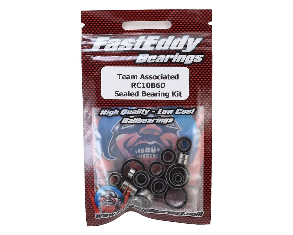 FastEddy Associated RC10 B6D Sealed Bearing Kit