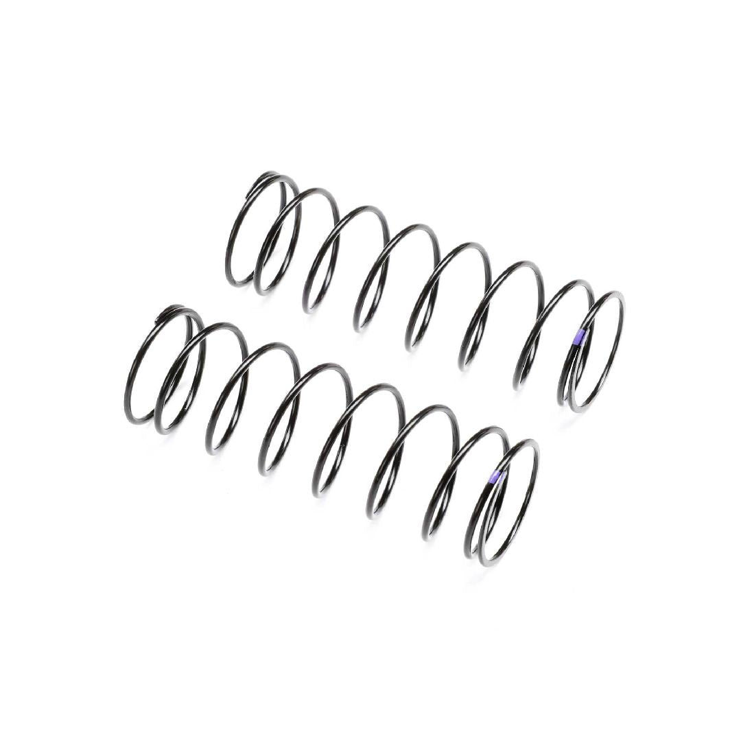 TLR Rear Springs, Purple, 2.54lb, 13mm (2)