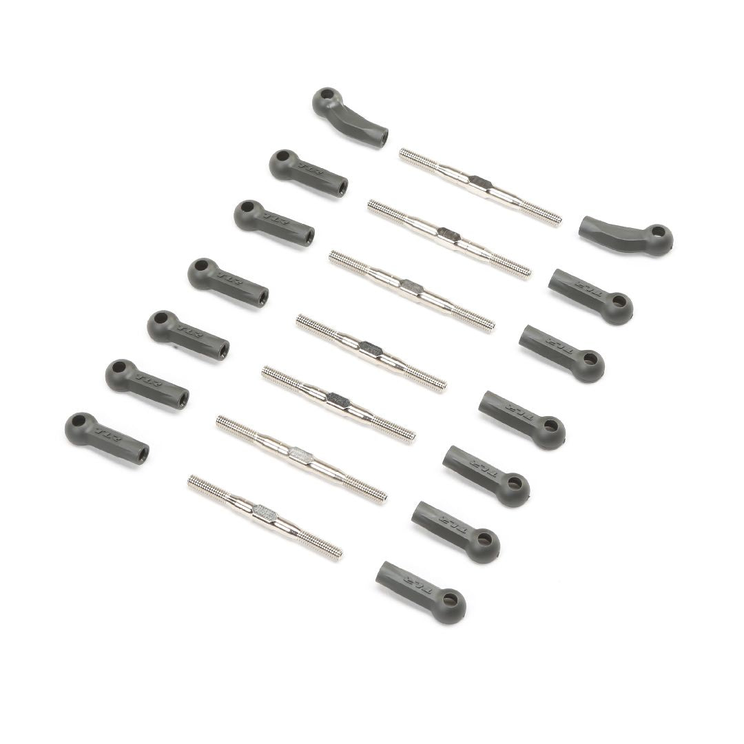 TLR HD Turnbuckle Kit: 22X-4 2.0