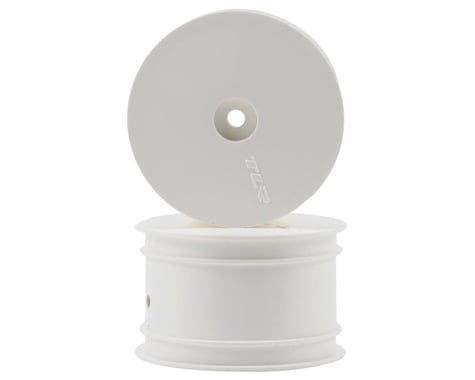 Team Losi Racing 12mm Hex 1/10 Rear Buggy Wheels (White) (2) (22 3.0/22-4)
