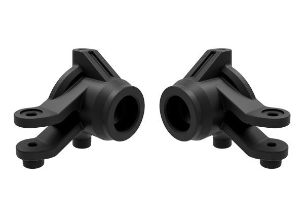 Traxxas Steering blocks, left & right (black)