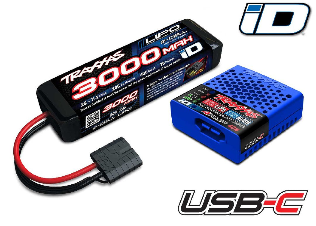 Traxxas Battery/Charger Completer Pack (Includes #2985 & #2827X)