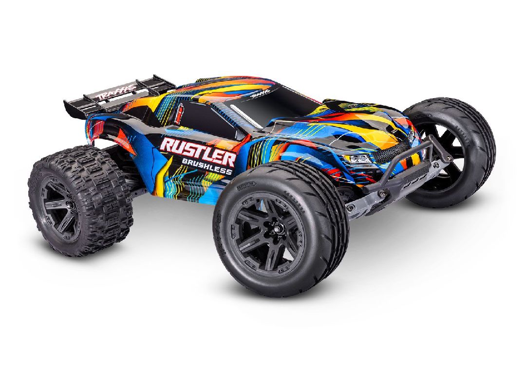 ** PRE-ORDER ** Traxxas 1/10 Rustler HD VX3 BL 2WD RTR