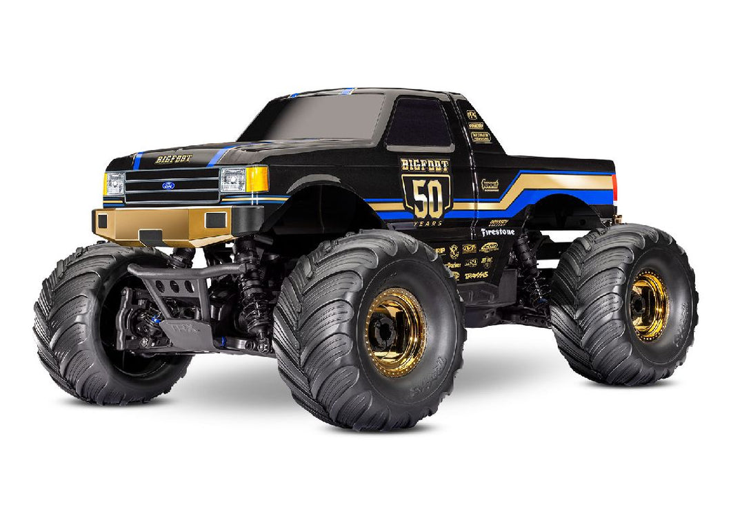 Traxxas 1/10 MT BL-2S 4x4 RTR - Bigfoot 50th Anniv (Incl B&C)