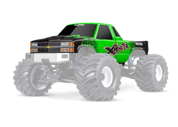 Traxxas Body, X-Maxx MT Chevy GMT400 CK