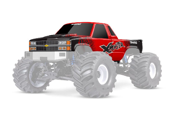Traxxas Body, X-Maxx MT Chevy GMT400 CK