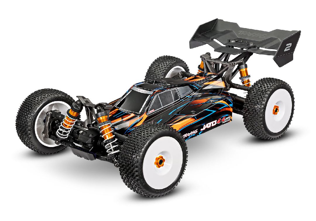 Jato VXL 1/8 4WD Electric Racing Buggy with TQi™ Traxxas Link™ Enabled 2.4GHz Radio System & Traxxas Stability Management (TSM)