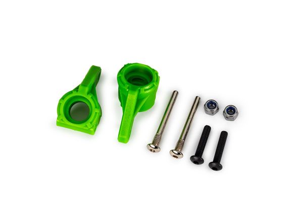 Traxxas Steering blocks, extreme HD, green(2)(#9180/9181/9182)