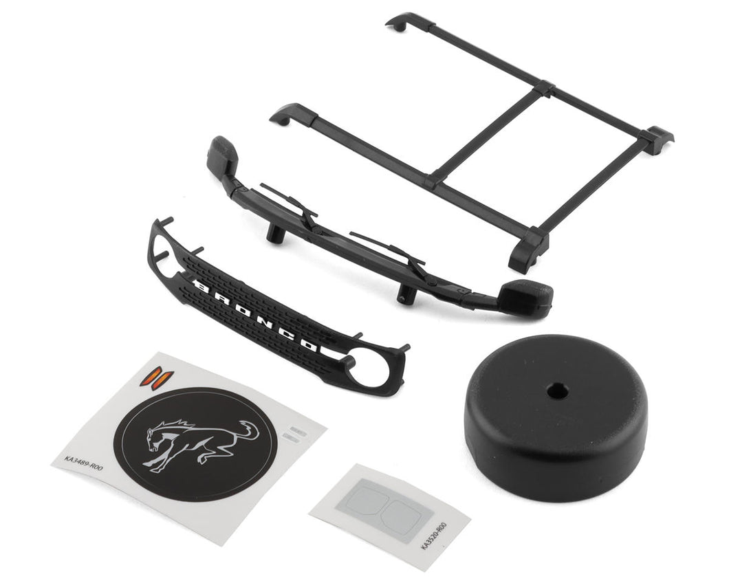 Traxxas Roof Rack/ Spare Tire Cover/ Cowl/ Grille