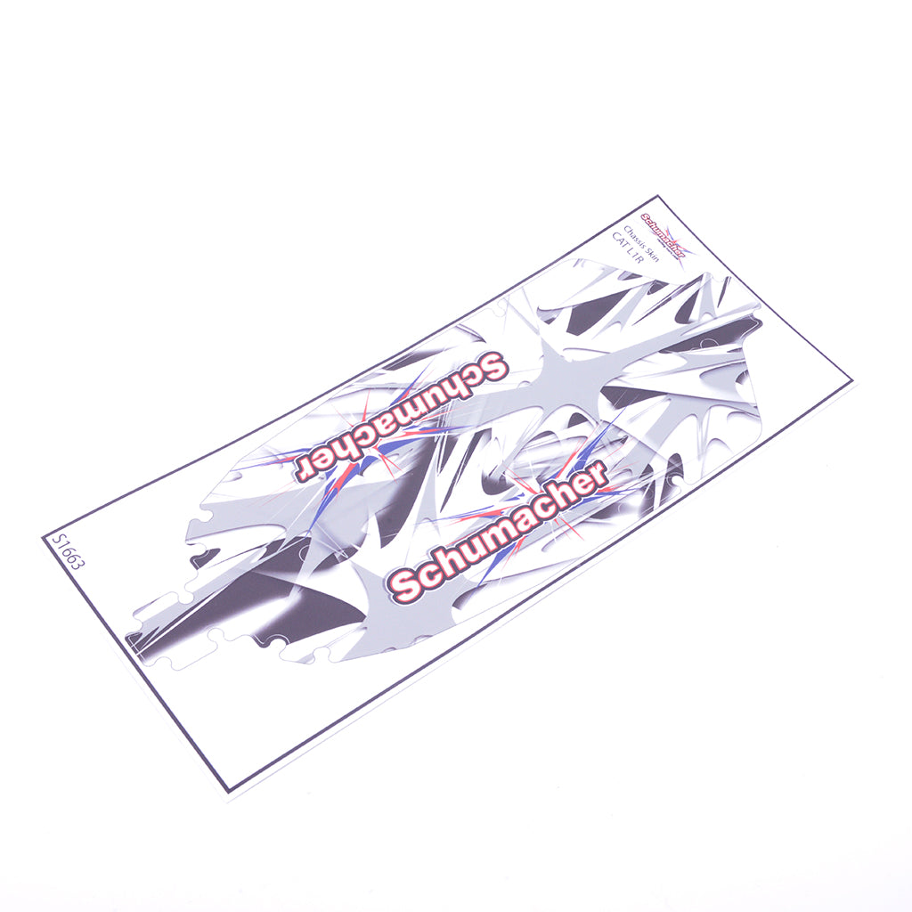 Schumacher Chassis Skin for the CAT L1R.