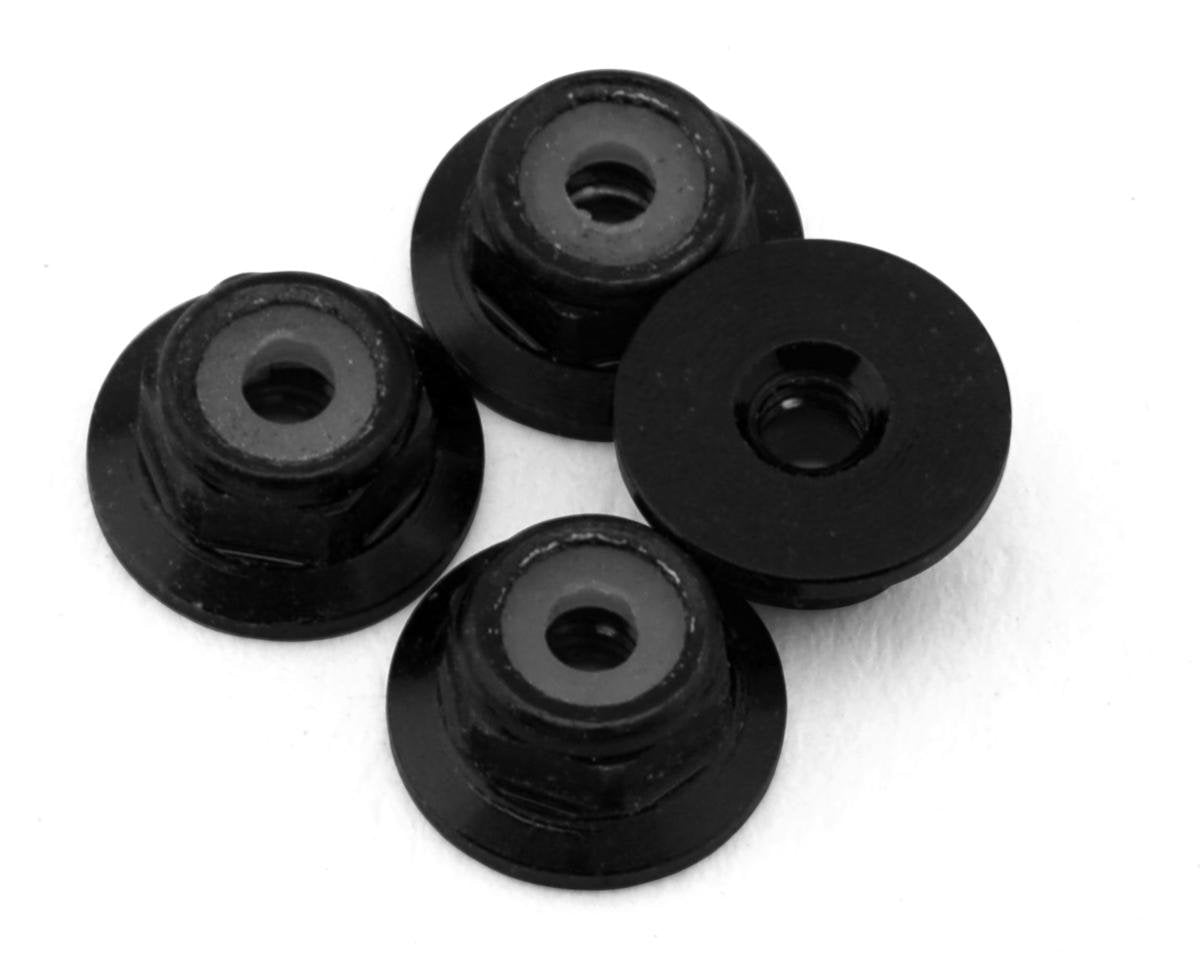 UpGrade RC Aluminum 2mm Wheel Lock Nuts for Losi® Micro-B™ (Black) (4)